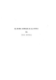 El divino Morales de la Música / por José Subirá | Biblioteca Virtual Miguel de Cervantes