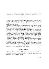 Relación de informes emitidos durante el trienio 1955-1957 | Biblioteca Virtual Miguel de Cervantes