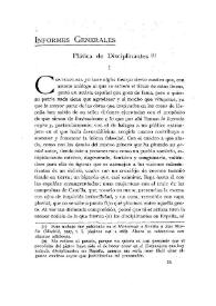 Plática de Disciplinantes / Julio Puyol | Biblioteca Virtual Miguel de Cervantes