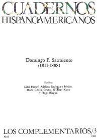 Domingo F. Sarmiento : (1811-1888) / escriben León Pomer, Adriana Rodríguez Pérsico, María Cecilia Graña, Wiliam Katra y Hugo Biagini | Biblioteca Virtual Miguel de Cervantes