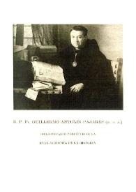 El reverendo padre Guillermo Antolín O.S.A. / Vicente Castañeda | Biblioteca Virtual Miguel de Cervantes
