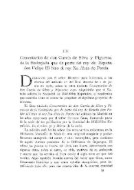 Comentarios de don García de Silva y Figueroa de la Embajada que de parte del rey de España don Felipe III hizo al rey Xa Abás de Persia / Miguel Asín | Biblioteca Virtual Miguel de Cervantes