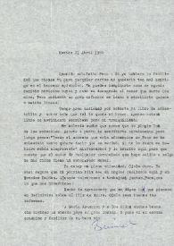 Carta de Luis Buñuel a Francisco Rabal. México, 21 de abril de 1964 | Biblioteca Virtual Miguel de Cervantes