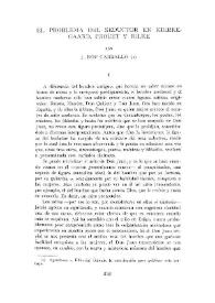 El problema del seductor en Kierke-Gaard, Proust y Rilke. [Primera parte] / por J.Rof Carballo | Biblioteca Virtual Miguel de Cervantes