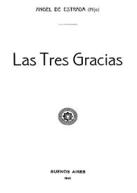 Las tres Gracias / Ángel de Estrada (hijo) | Biblioteca Virtual Miguel de Cervantes