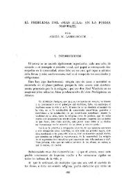 El problema del "más allá" en la poesía nahuatl / por Alicia N. Lahourcade | Biblioteca Virtual Miguel de Cervantes