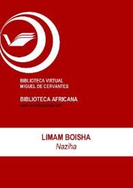 Naziha / Limam Boisha; ed. Isabel Álvarez Fernández | Biblioteca Virtual Miguel de Cervantes