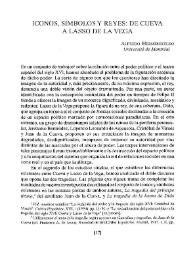 Iconos, símbolos y reyes : de Cueva a Lasso de la Vega / Alfredo Hermenegildo | Biblioteca Virtual Miguel de Cervantes