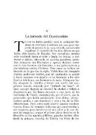 La jornada del Guadecelete / Claudio Sánchez-Albornoz | Biblioteca Virtual Miguel de Cervantes