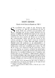 Cuadro de la Corte de España en 1722 [1] / Duque de Saint Simon | Biblioteca Virtual Miguel de Cervantes