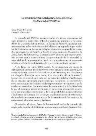 La representación problemática de la identidad en "Juana La Rabicortona" / Susan Paun de García | Biblioteca Virtual Miguel de Cervantes