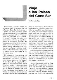 Viaje a los países del Cono Sur / por Fernando Rojas | Biblioteca Virtual Miguel de Cervantes