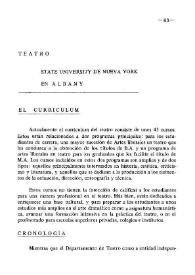 State University de Nueva York en Albany | Biblioteca Virtual Miguel de Cervantes