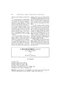 Belianís de Grecia : (partes I-II) (1545) [selección] / de Jerónimo Fernández; por Lilia Ferrario de Orduna, ed. | Biblioteca Virtual Miguel de Cervantes