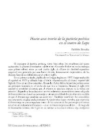 Hacia una teoría de la justicia poética en el teatro de Lope / Fréderic Serralta | Biblioteca Virtual Miguel de Cervantes