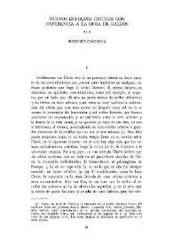 Nuevos enfoques críticos con referencia a la obra de Galdós / por Rodolfo Cardona | Biblioteca Virtual Miguel de Cervantes