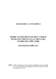 Pórtico / José Romera Castillo | Biblioteca Virtual Miguel de Cervantes
