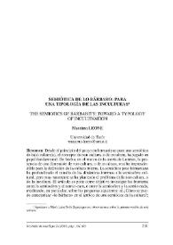 Semiótica de lo bárbaro: para una tipología de las inculturas / Massimo Leone | Biblioteca Virtual Miguel de Cervantes