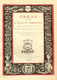 Obras : Discursos / del Lic. D. Joaquín Baranda | Biblioteca Virtual Miguel de Cervantes