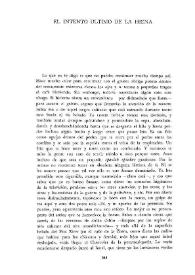El intento último de la hiena / Antonio Ferres | Biblioteca Virtual Miguel de Cervantes