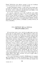 Una revisión de la novela hispanoamericana [Reseñas] / Juan Carlos Curutchet | Biblioteca Virtual Miguel de Cervantes
