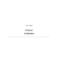 Estampas de Honduras / Doris Stone | Biblioteca Virtual Miguel de Cervantes