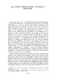 Los vasos comunicantes : realidad e irrealidad / José Hernández Vargas | Biblioteca Virtual Miguel de Cervantes