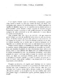 Adagio para vila d'amore / Néstor Sánchez | Biblioteca Virtual Miguel de Cervantes