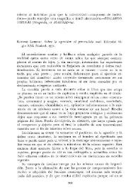 Konrad Lorenz : Sobre la agresión: el pretendido mal / Francisco Albertos | Biblioteca Virtual Miguel de Cervantes