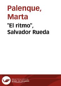 "El ritmo", Salvador Rueda | Biblioteca Virtual Miguel de Cervantes