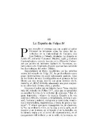 La España de Felipe IV / Mercedes Gaibrois de Ballesteros | Biblioteca Virtual Miguel de Cervantes