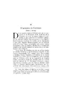 El proceso de Carranza : Índice y textos / Justo García Soriano | Biblioteca Virtual Miguel de Cervantes