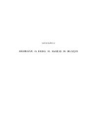 Recordando al Excmo. Sr. Marqués de Bolarque / Federico Sopeña Ibáñez y José Subirá | Biblioteca Virtual Miguel de Cervantes