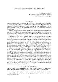 Las dos rutas segovianas del "Libro de Buen Amor" / Tomás Calleja Guijarro | Biblioteca Virtual Miguel de Cervantes