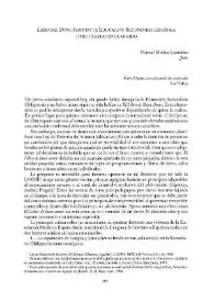 "Libro de Buen Amor" en la Educación Secundaria española : otro clásico en el olvido / Manuel Molina González | Biblioteca Virtual Miguel de Cervantes