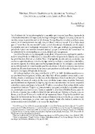 Virgilio, Venus y Saturno en el ejemplo de "luxuria" : una lectura alquímica del "Libro de Buen Amor" / Ksenija Fallend | Biblioteca Virtual Miguel de Cervantes