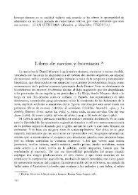 Libro de navíos y borrascas / Eduardo Romano | Biblioteca Virtual Miguel de Cervantes