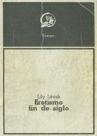 Erotismo fin de siglo / Lily Litvak | Biblioteca Virtual Miguel de Cervantes