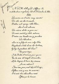 A S.M. el Rey D. Alfonso 12 en el día de su cumpleaños 28 de noviembre de 1880 / José María Monedero | Biblioteca Virtual Miguel de Cervantes
