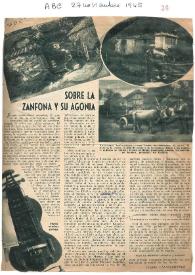 Sobre la zanfona y su agonía / Joaquín Calvo-Sotelo | Biblioteca Virtual Miguel de Cervantes