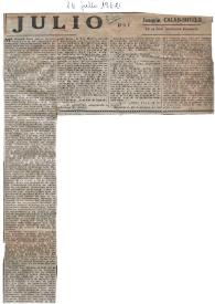 Julio / por Joaquín Calvo-Sotelo | Biblioteca Virtual Miguel de Cervantes