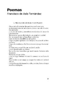Poemas / Francisco de Asís Fernández | Biblioteca Virtual Miguel de Cervantes