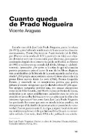 Cuanto queda de Prado Nogueira / Vicente Araguas | Biblioteca Virtual Miguel de Cervantes