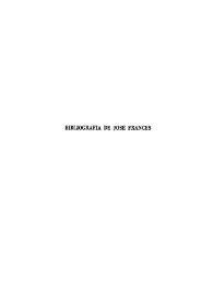 Bibliografía de José Francés | Biblioteca Virtual Miguel de Cervantes