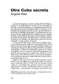 Otra Cuba secreta / Ángeles Mora | Biblioteca Virtual Miguel de Cervantes