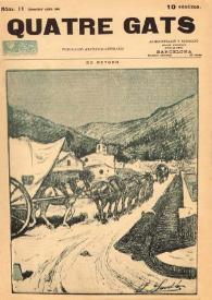 Quatre gats. Publicació artística-literària. Núm. 11 Dijous 20 d'abril, 1899 | Biblioteca Virtual Miguel de Cervantes