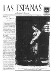 Las Españas : revista literaria. Año II, núm. 7, noviembre 1947 | Biblioteca Virtual Miguel de Cervantes