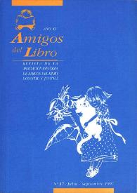 Amigos del libro. Año XV, núm. 37, julio-septiembre 1997 | Biblioteca Virtual Miguel de Cervantes