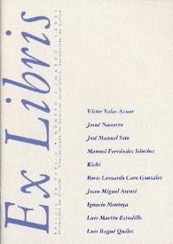 Ex Libris : Revista de Poesía. Núm. 1, marzo 1999 | Biblioteca Virtual Miguel de Cervantes