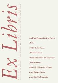 Ex Libris : Revista de Poesía. Núm. 2, enero 2001 | Biblioteca Virtual Miguel de Cervantes